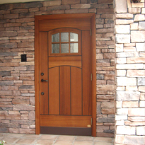 木製輸入玄関ドア