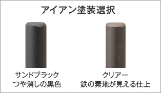 アイアン塗装選択